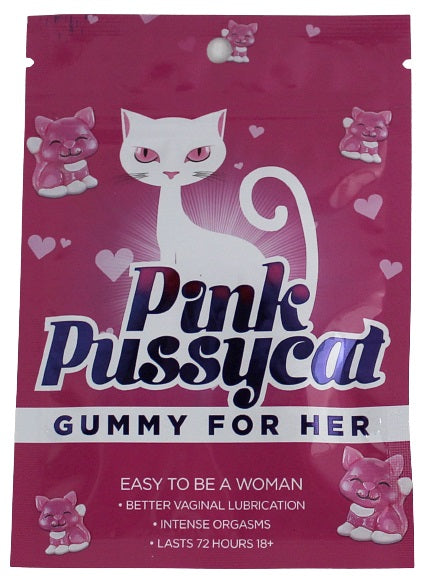 Pink Pussycat Gummy Female Enhancement