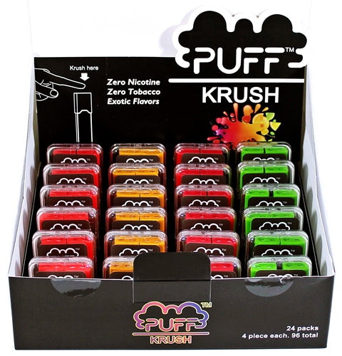 Puff Krush Add-On Juul and Disposables Compatible Flavor Tips 24pk