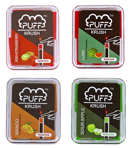 Puff Krush Add-On Juul and Disposables Compatible Flavor Tips 24pk