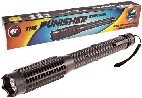 Cheetah Punisher Baton Flashlight Stun Gun