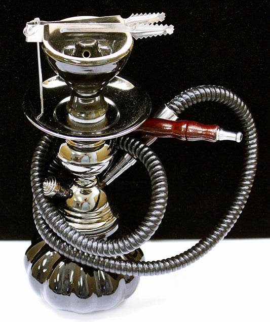 9" Ram 1 Hose Pumpkin Hookah