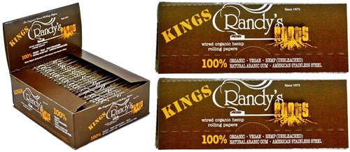 Randys Wired Rolling Papers - Roots King Size