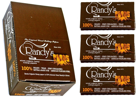 Randys Wired Rolling Papers - Roots 1 1-4