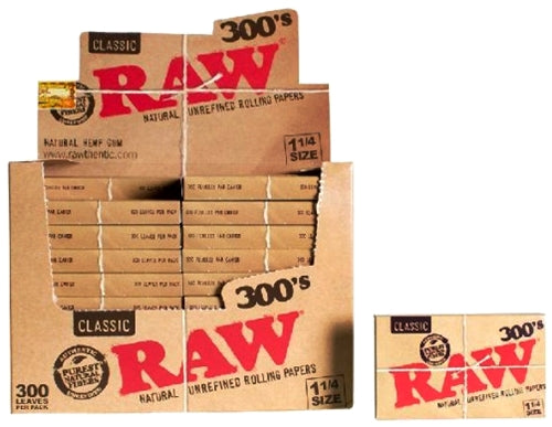 Raw Rolling Paper - Organic 1 1-4 300pk