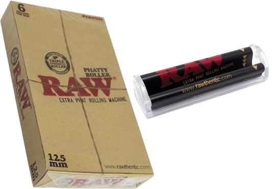 Raw Phatty Roller Extra Phat Blunt Rolling Machine 6pk