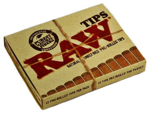 Raw Rolling Paper Tips - PRE-Rolled