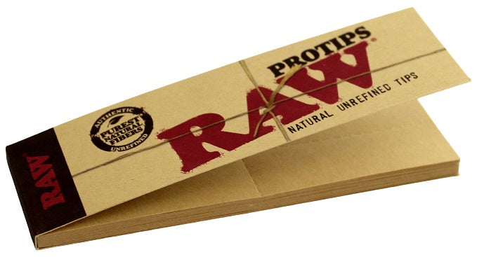 Raw Protips Natural Unrefined Tips 24pk