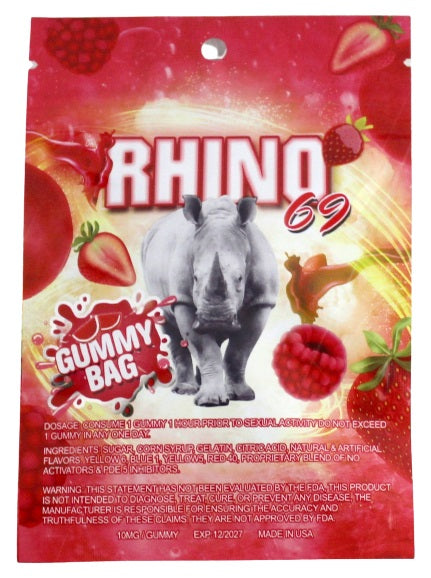 Rhino 69 Gummy Male Enhancement