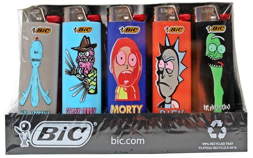 Bic Lighters 50pk - Rick and Morty – Puffs Hub