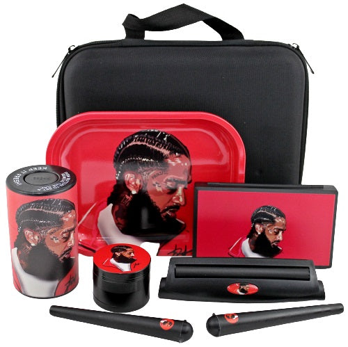 Rolling Station Smoking Gift Set - Nipsey Red