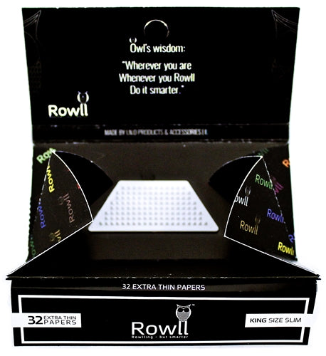 Rowll All In 1 Grinder Tips Rolling Paper - King Size Slim