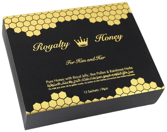 Royalty Honey for Him and Her Sexual Enhancement Honey 12pk