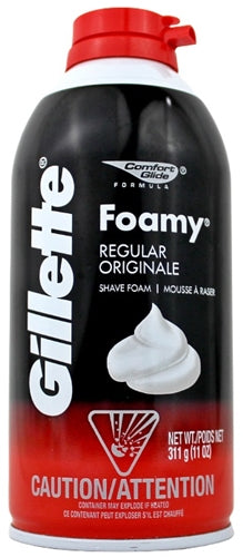 Gillette Foamy Shaving Cream Safe Can