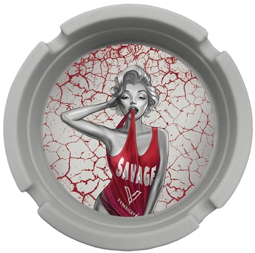 Vsyndicate Silicone Blazin Ashtray - Dank Diva