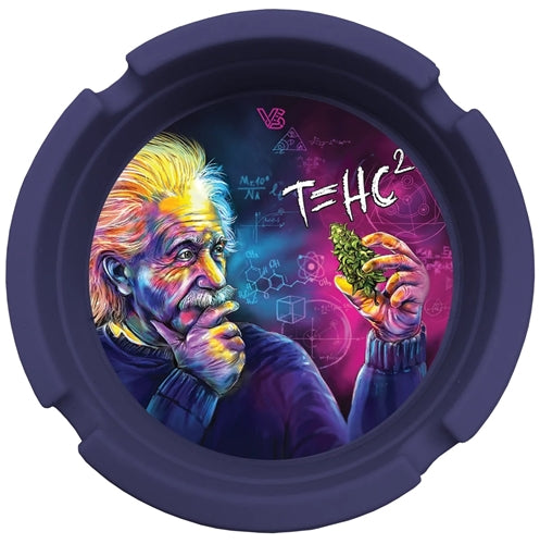 Vsyndicate Silicone Blazin Ashtray - Einstein Classic