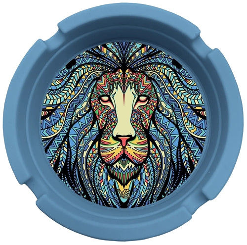 Vsyndicate Silicone Blazin Ashtray - Tribal Lion