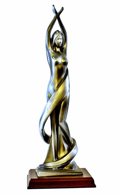 Silver Lady Statue