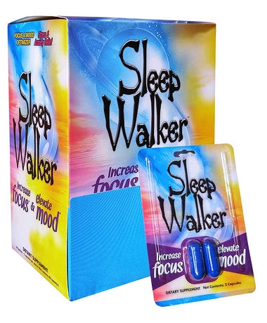 Sleep Walker Focus And Mood Optimizer - 24ct Box - 2 Caps Per Pack