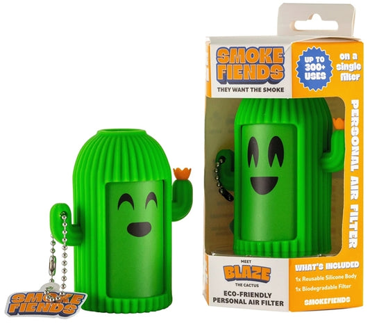 SmokeFiends - Eco-Friendly Personal Air Filter - Blaze The Cactus