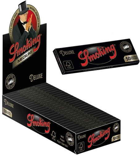 Smoking DeLuxe 1 1-4 Medium Size