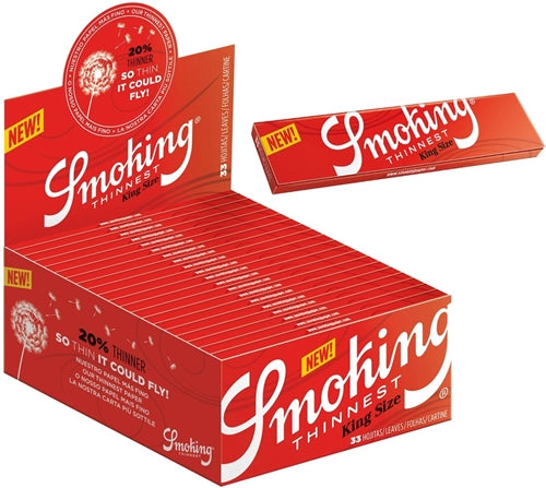 Smoking Thinnest Rolling Paper - King Size