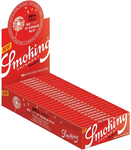 Smoking Thinnest Rolling Paper - 1 1-4 Medium Size