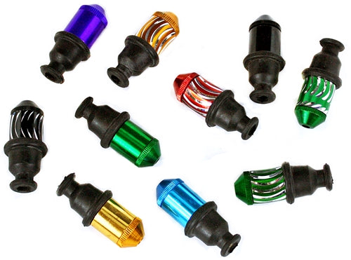 10ct 2.5"  Sneak A Toke Metal Pipe Soft Mouth Piece