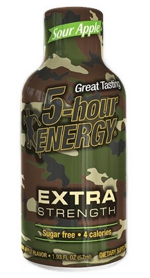 5 Hour Energy Shot - Extra Strength Sour Apple 12pk