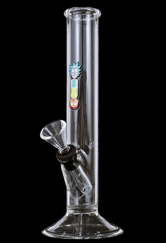 7" Straight Decal Bubbler Water Pipe Assortment