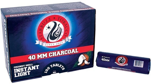 Starbuzz Premium Coconut Instant Light Charcoal - 40mm