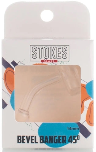 Stokes Quartz Bevel Banger 45 Degree