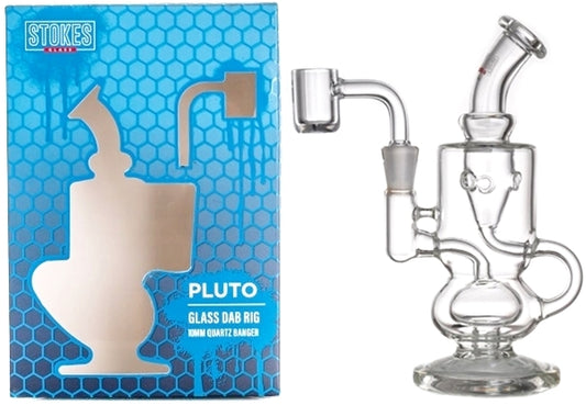 Stokes Glass Dab Rig - Pluto