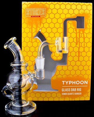 Stokes Glass Dab Rig - Typhoon