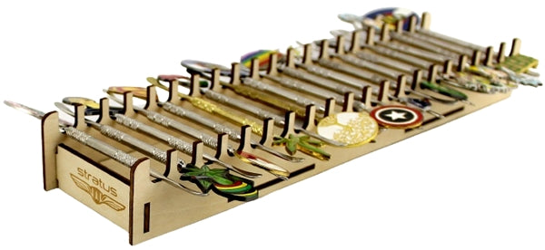 Stratus Wooden D-Tool Display With 20ct Dabber Tools
