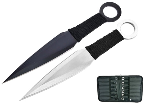 Throwing Knife and Sheath 12pc Set T005061BK