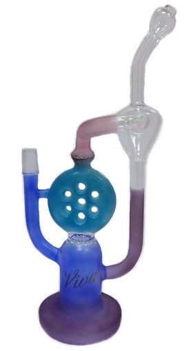 10" Thermo Swiss Perc Scientific Recycler 14mm Water Pipe