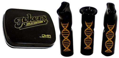 DNA Glass Toker Glass Rolling Tips - Gold Edition