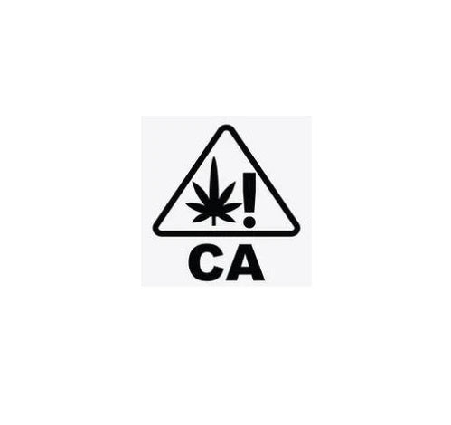 California Compliance Universal Product Triangle Clear Labels