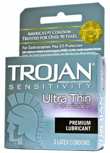 6ct Trojan Ultra Thin Lubricated Condoms