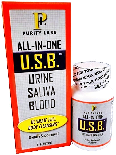 Purity Labs ALL-IN-ONE U.S.B. Full Body Detox Cleanse