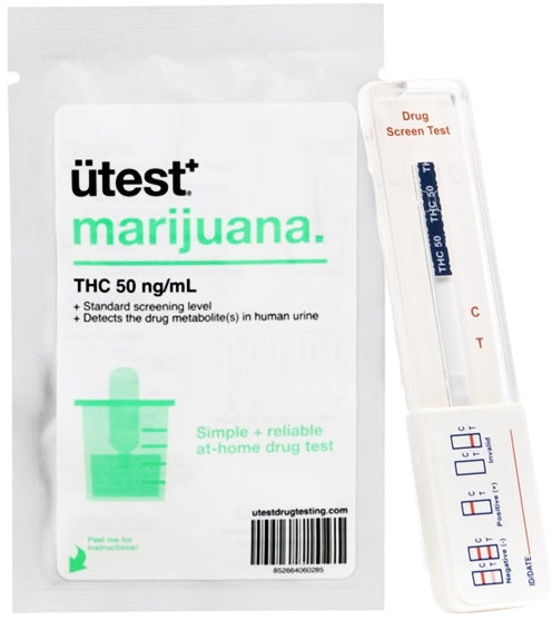 U-Test Marijuana Drug Test Kit - THC 50 ng-mL