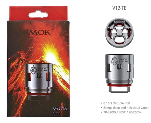 Smok V12-T8 Atomizer 3pk