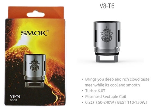 Smok V8-T6 Atomizer 3pk