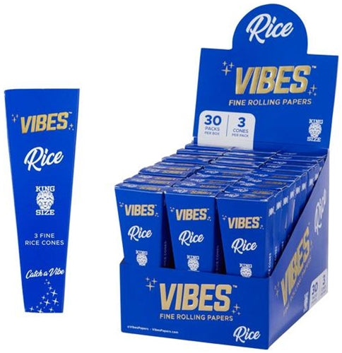 Vibes Rice King Size Cones