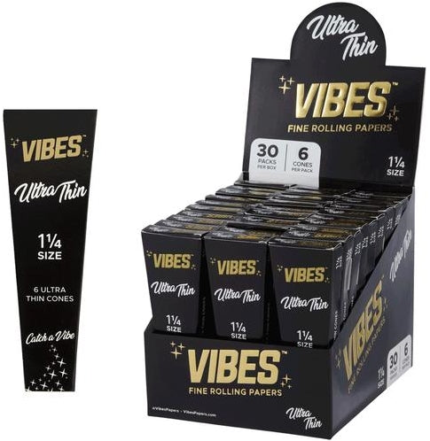 Vibes Ultra Thin 1 1-4 Size Cones