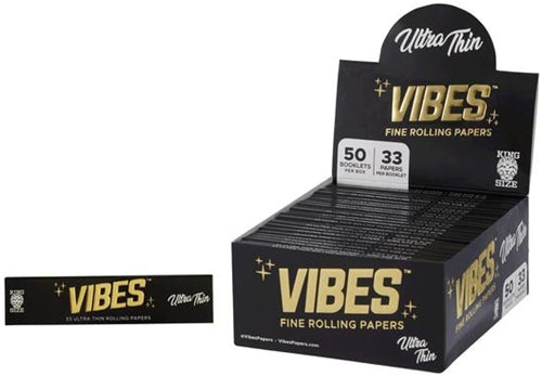 Vibes Ultra Thin King Size Rolling Paper