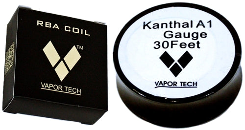 Vapor Tech RBA Authentic Kanthal A1 Wire Resistance Coil 20G-32G