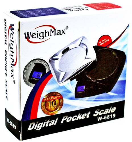 WeighMax 500g x 0.1 Ashtray Digital Pocket Scale W-6819