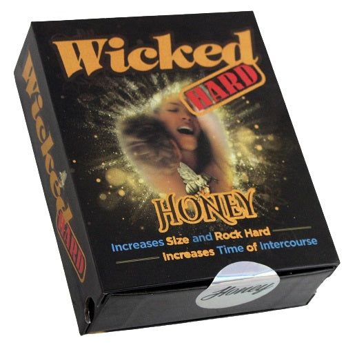 Wicked Hard Male Enhancement HONEY 12pk