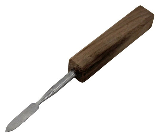 Wood Handled Dab Tool - Scraper Blade